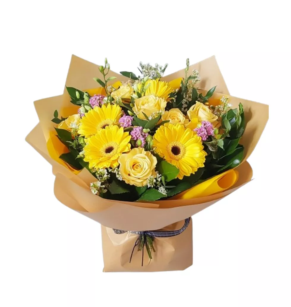Golden Glow Bouquet