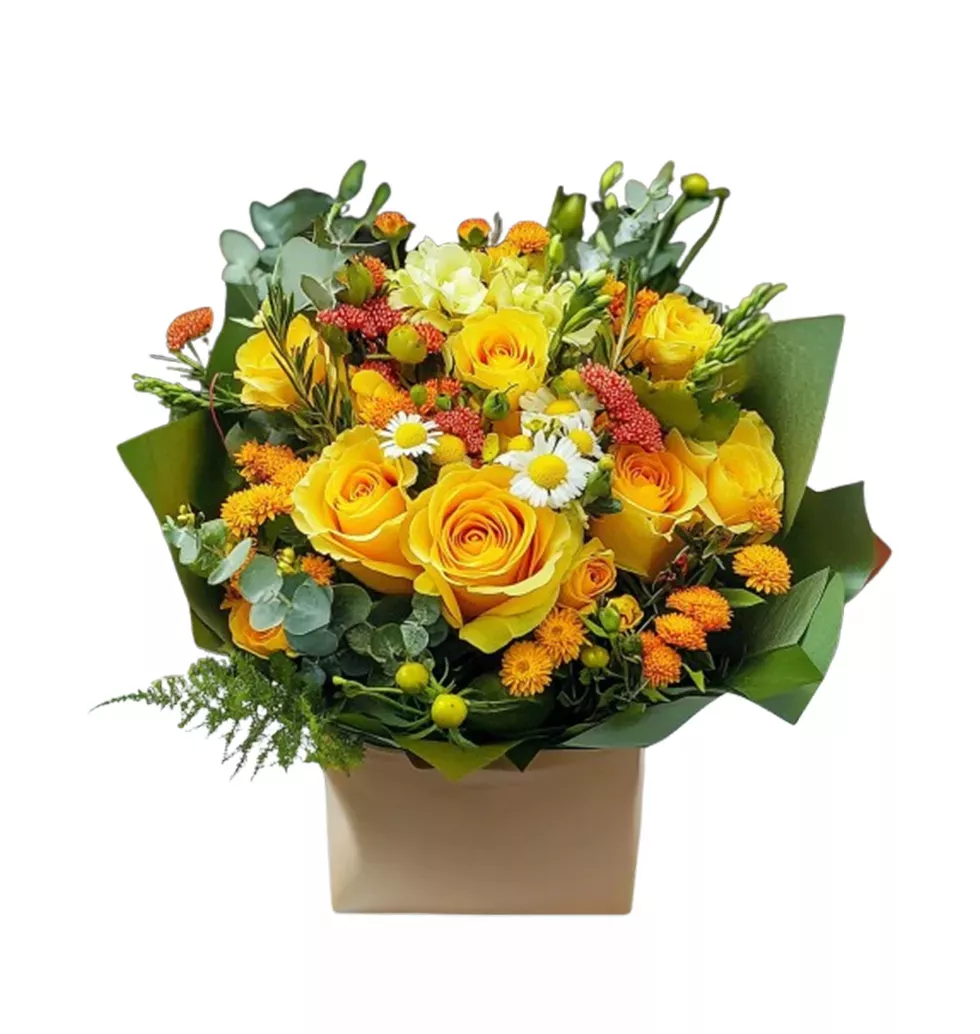 Cheerful Floral Fusion