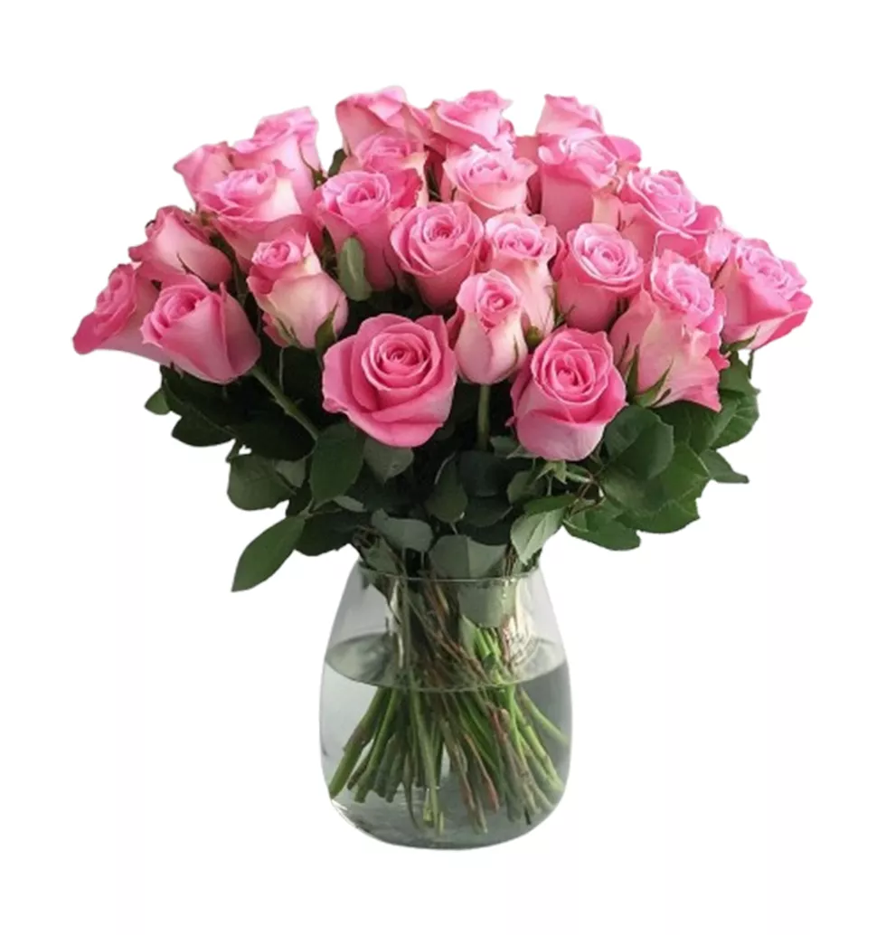 Petite Pink Rose Bouquet
