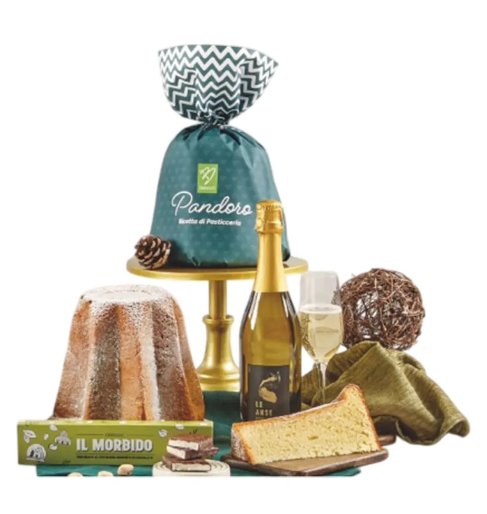 Holiday Cheer: Pastry & Bubbles Pack