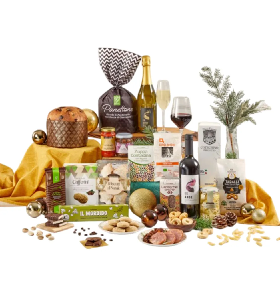 Premium Italian Feast & Wine Set