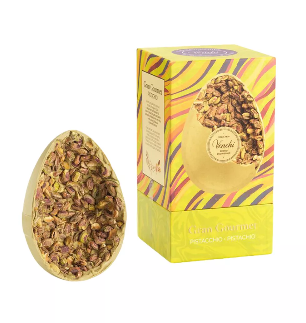 Gourmet Pistachio Chocolate Egg 500g