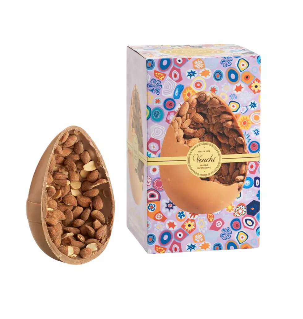 Heavenly Caramel Almond Treat Egg