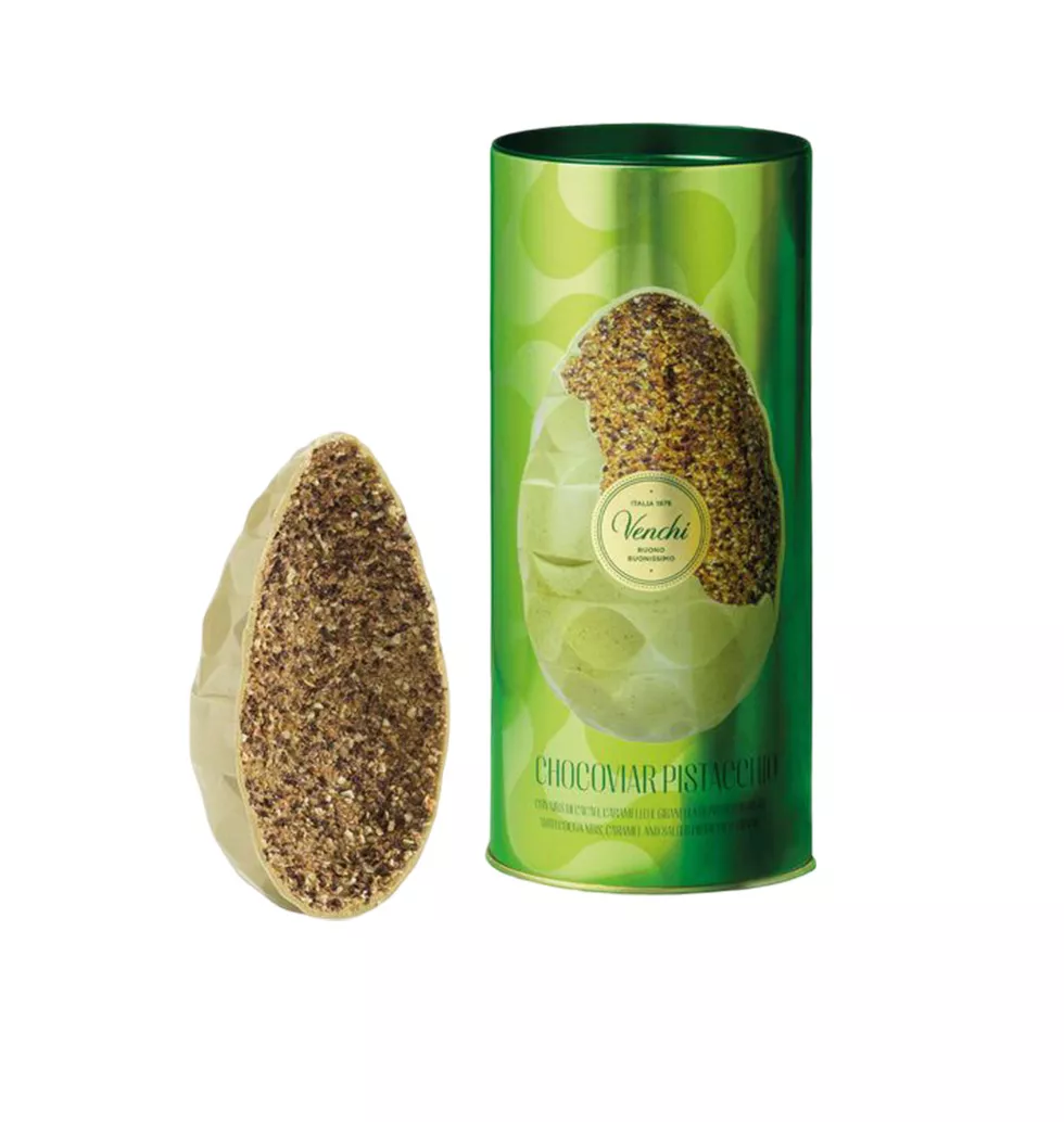 Sweet Pistachio Chocoviar Egg Gift