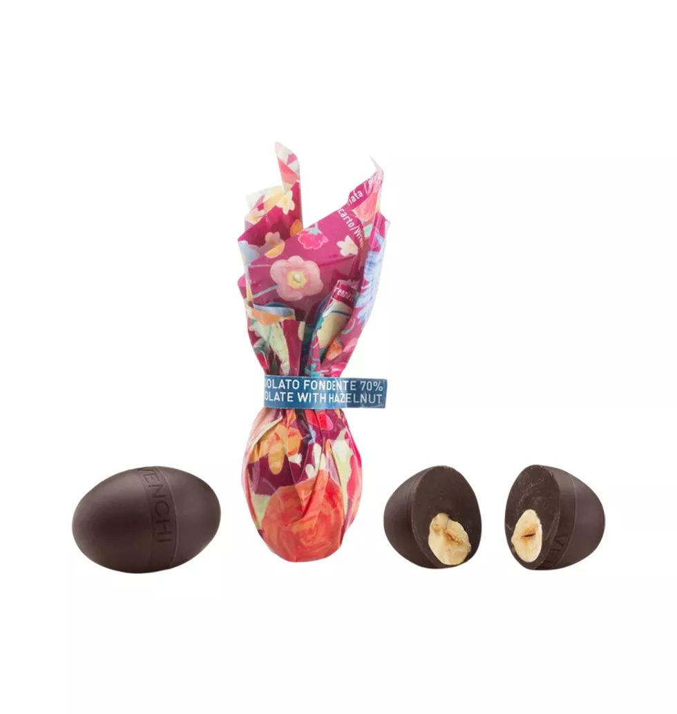 Rich Dark Hazelnut Chocolate Eggs