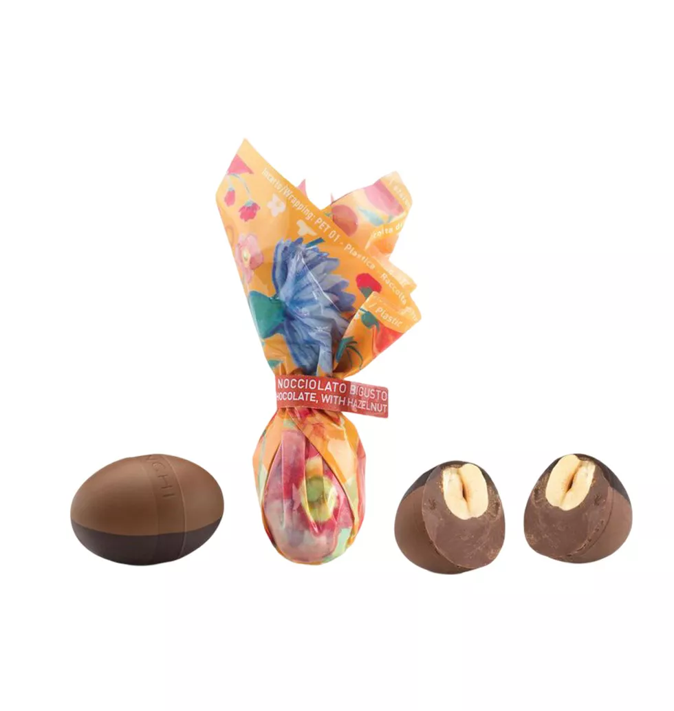 Delicious Two-Flavoured Dark Chocolate Eggs