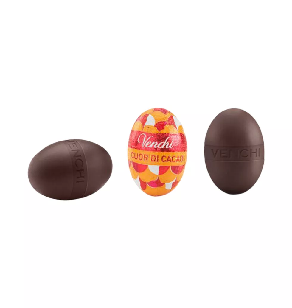 Decadent 75% Dark Chocolate Filled Eggs