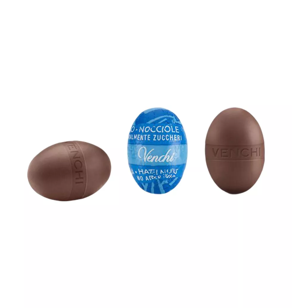 Milk Chocolate with Gianduia Filling Eggs