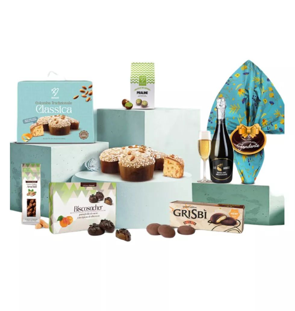 Elegant Selection of Pastries and Wine