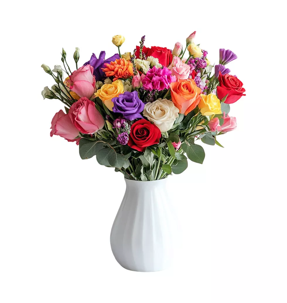 Cheerful Blooms Arrangement