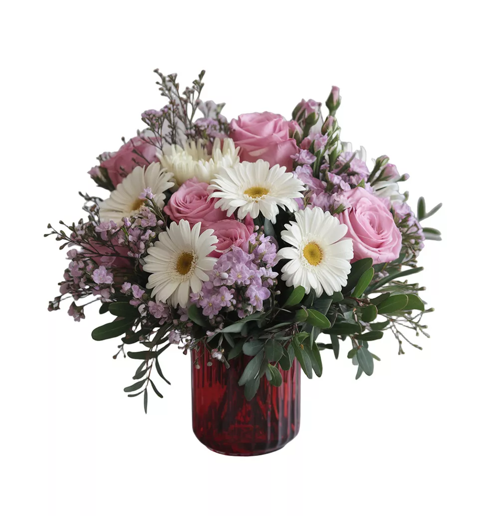 Sweet & Serene Floral Arrangement