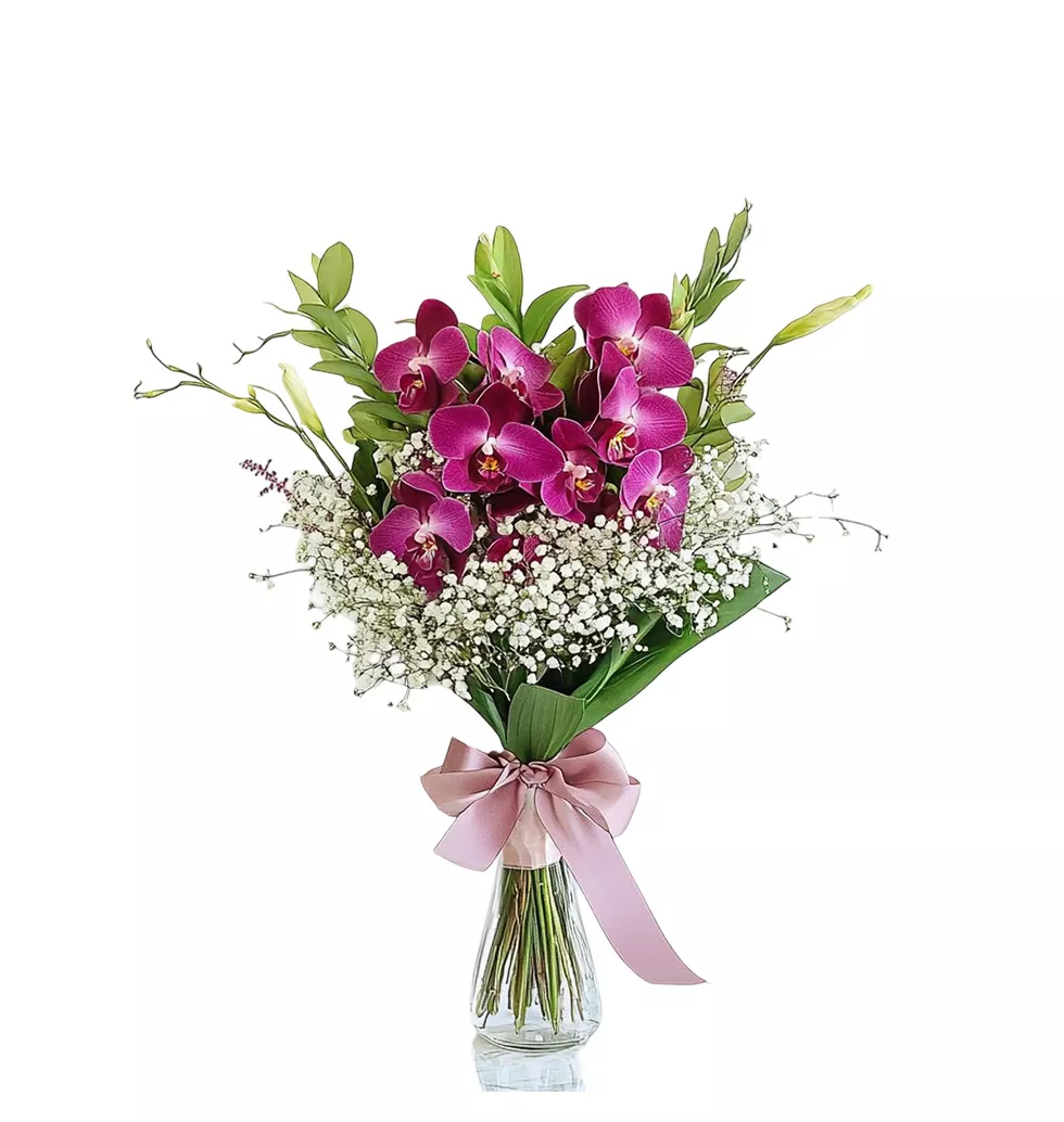 Passionate Orchid Elegance