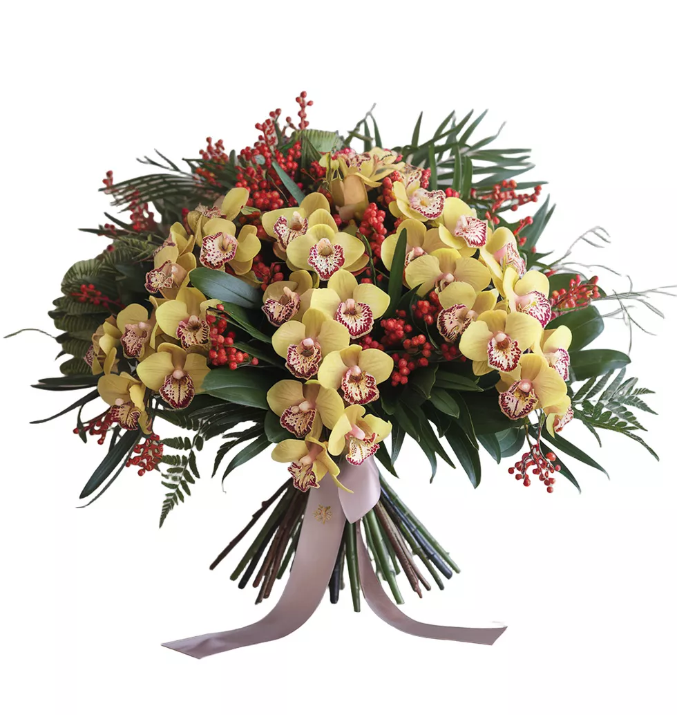 Graceful Orchid Bouquet