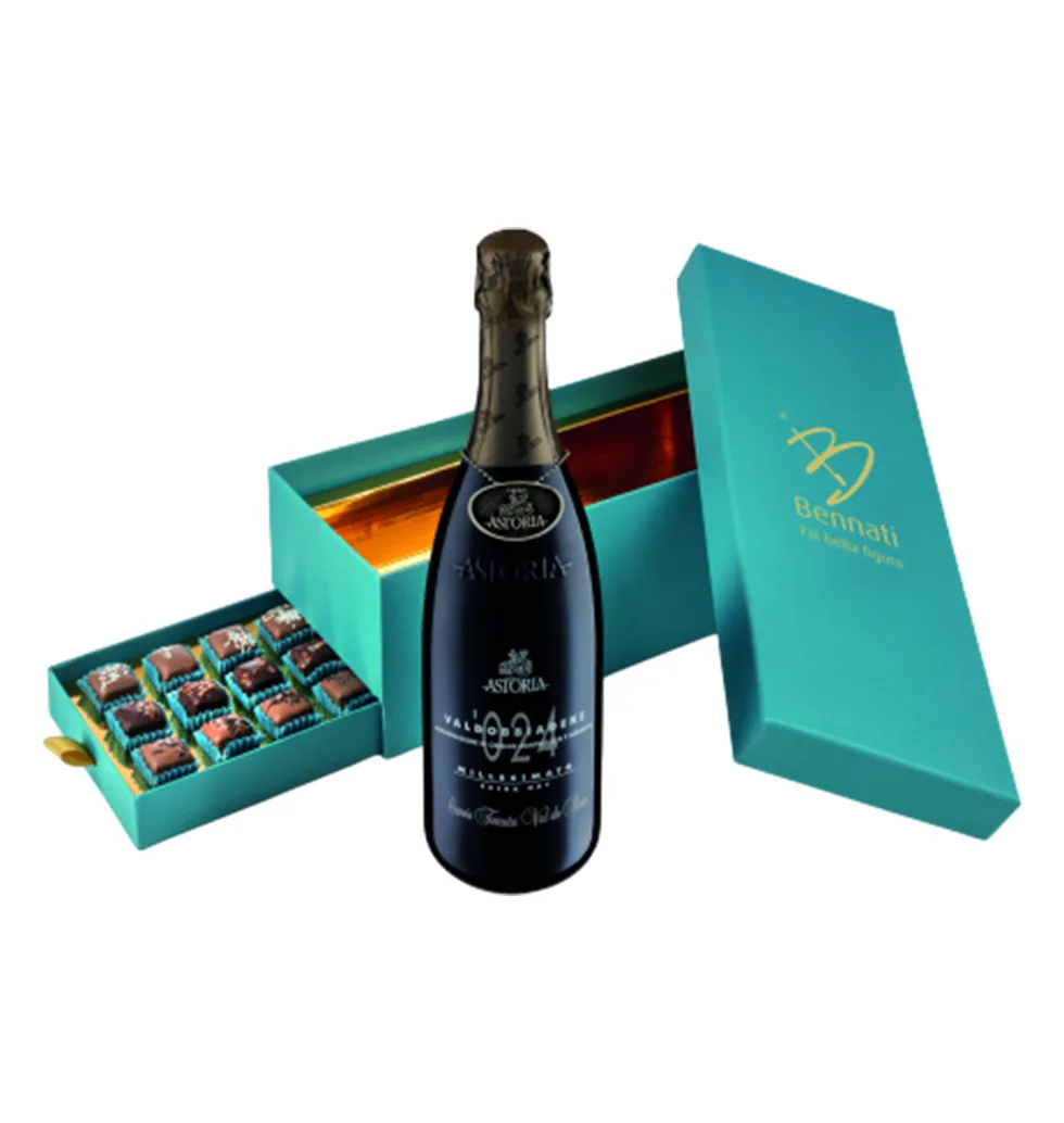 Vintage Prosecco & Chocolate Bliss Hamper