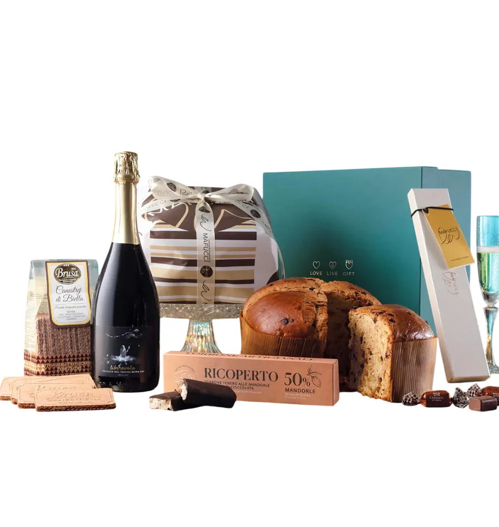 Gourmet Chocolate & Bubbles Gift Hamper