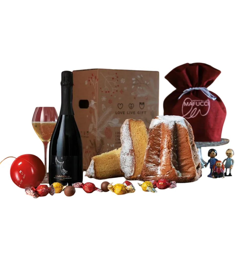 Elegant Holiday Treat Gift Box