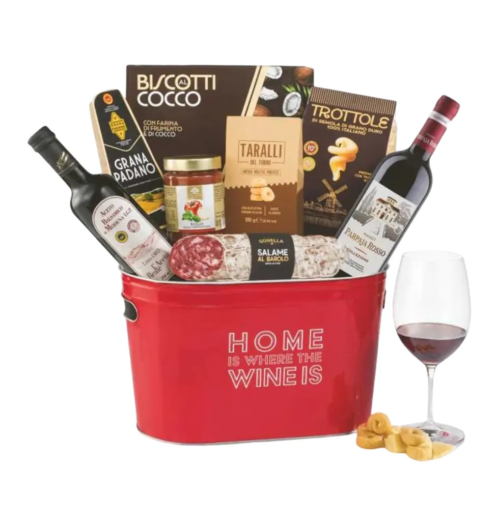 Classic Italian Wine & Gourmet Hamper