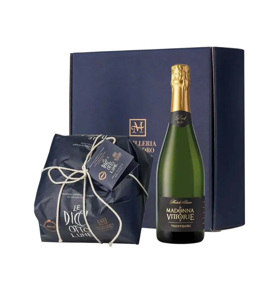 Artisanal Panettone & Bubbly Gift Pack