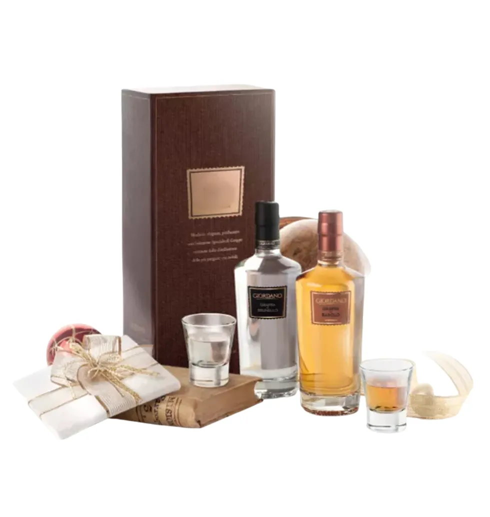 Exclusive Vintage Grappa Tasting Gift