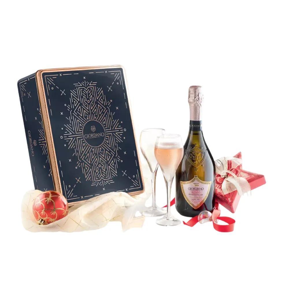 Charming Festive Rosé Wine Delight