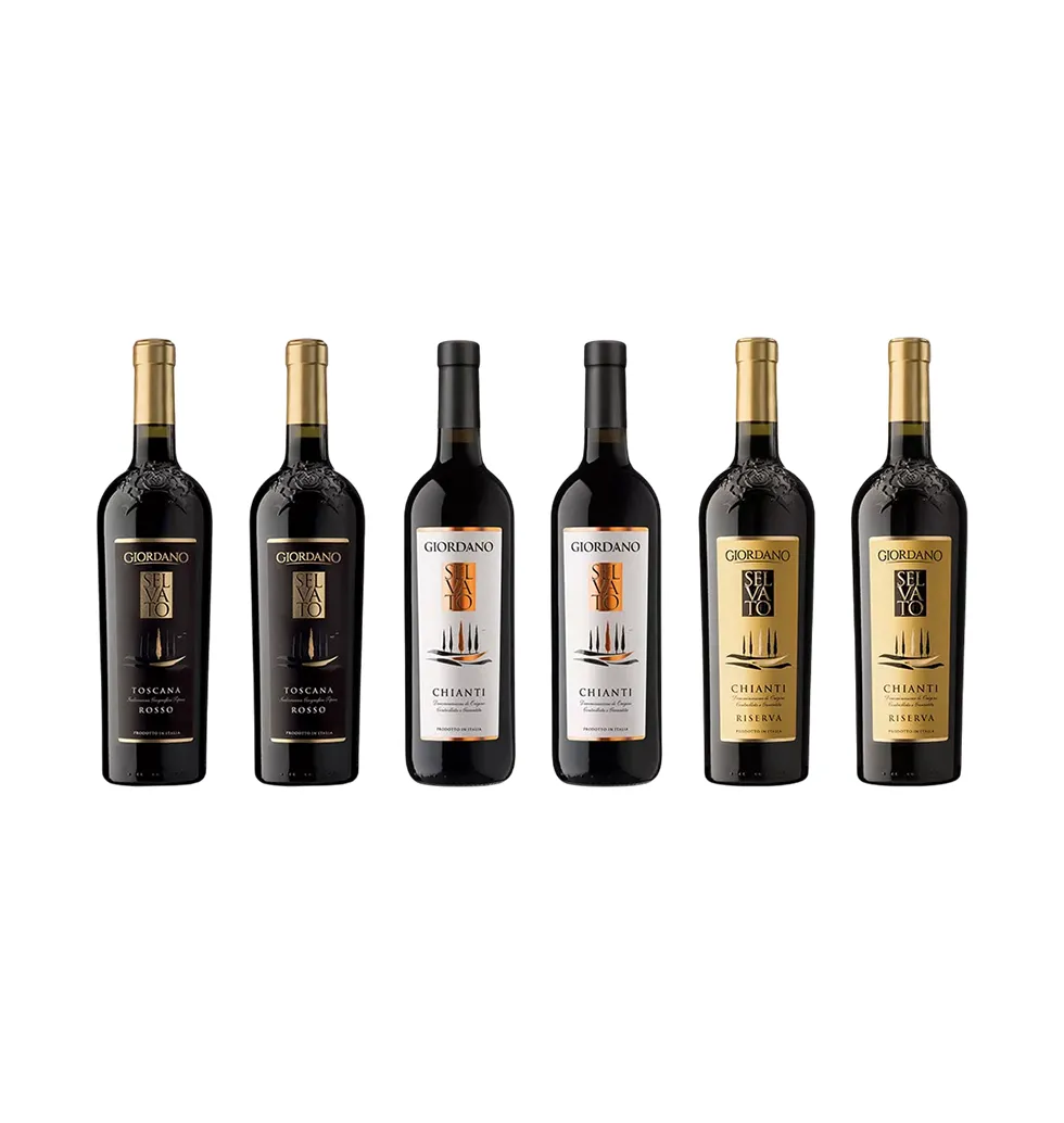 Premium Tuscan Red Wine Collection