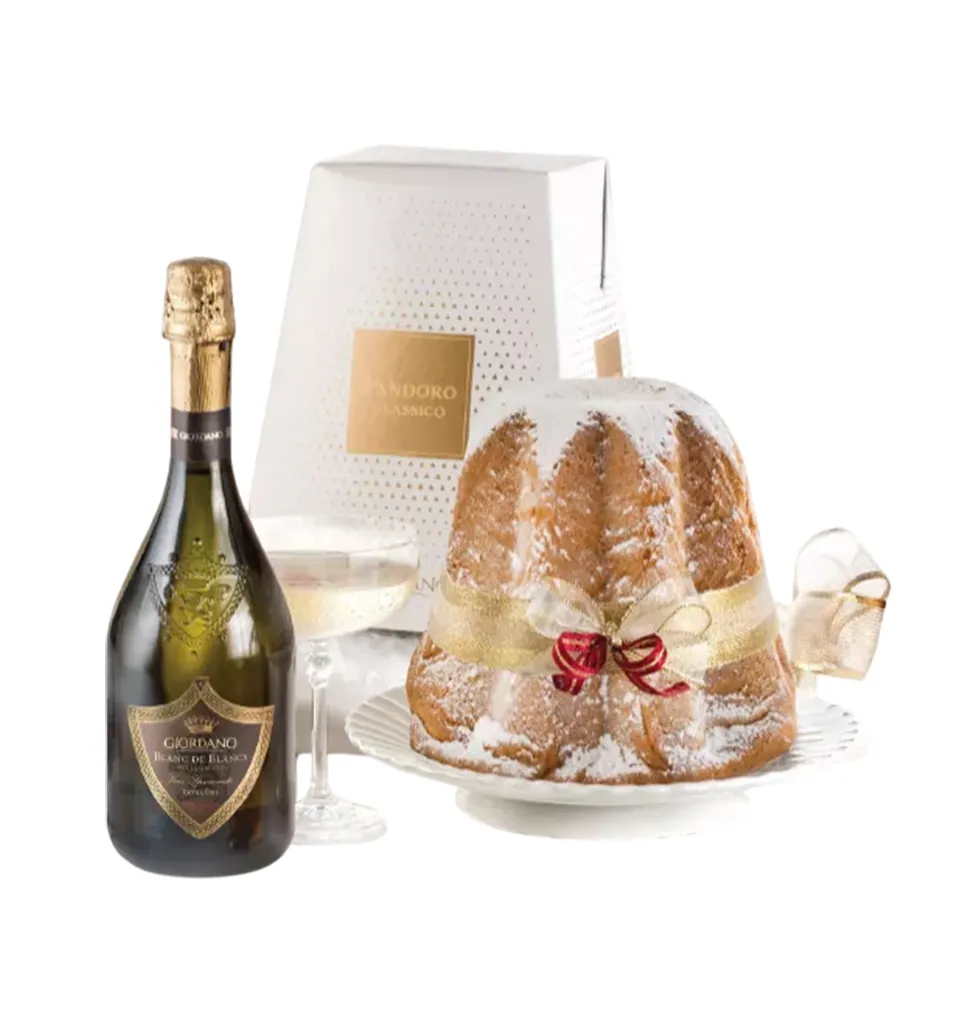 Festive Treats Wine & Pandoro Set