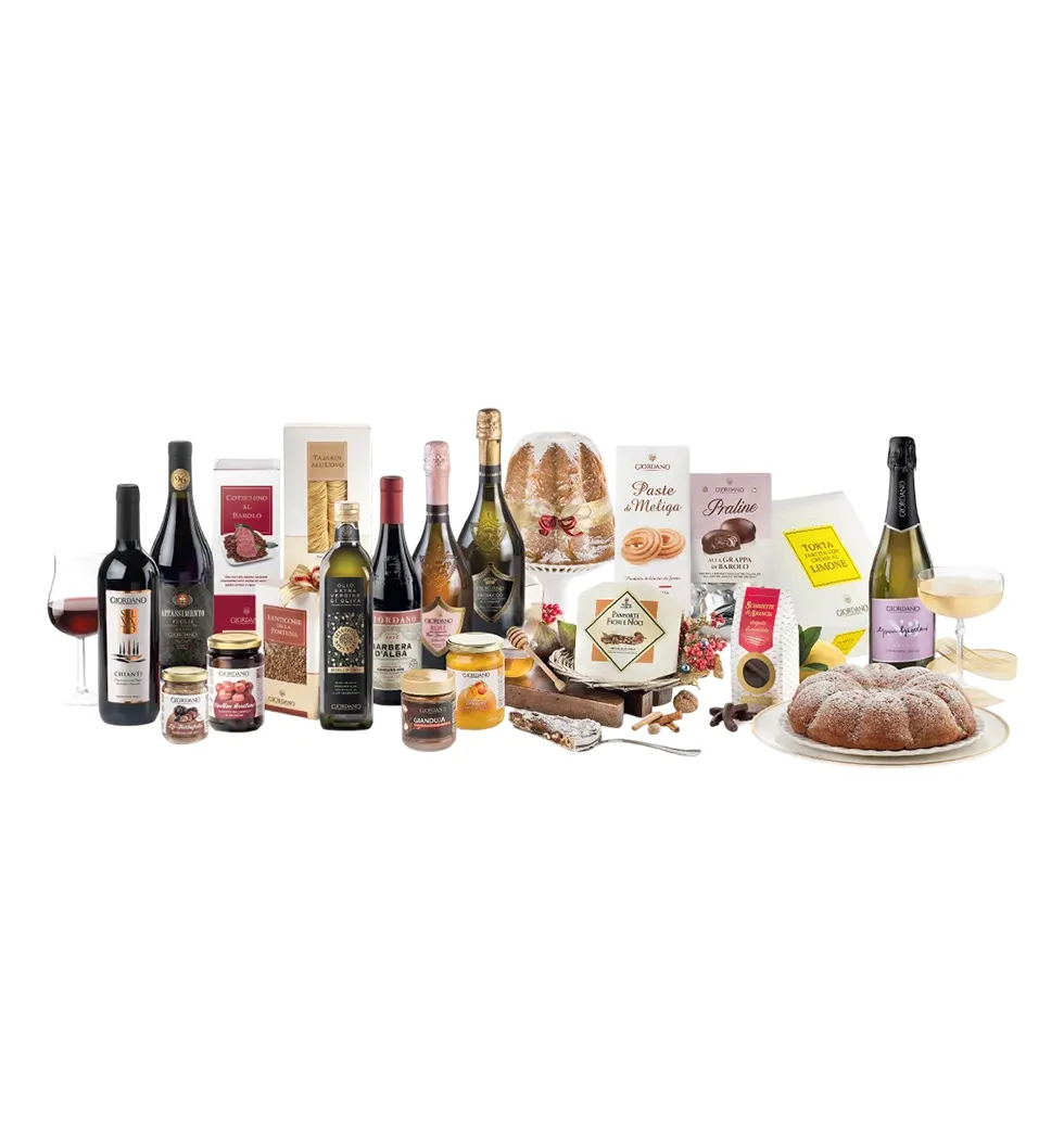 Artisan Italian Flavors & Wine Hamper