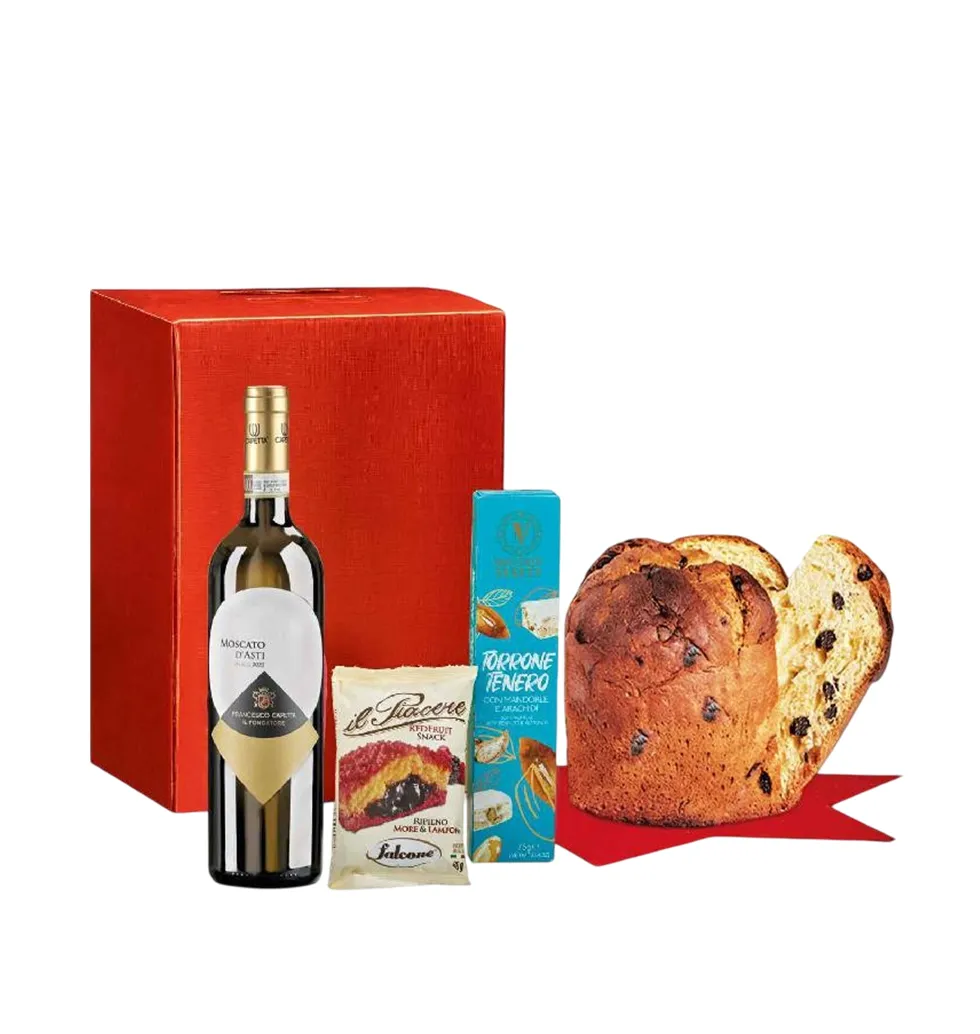 Iris Premium Panettone & Moscato Hamper