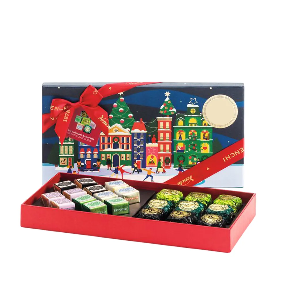 Christmas Gourmet Chocolate Gift Assortment