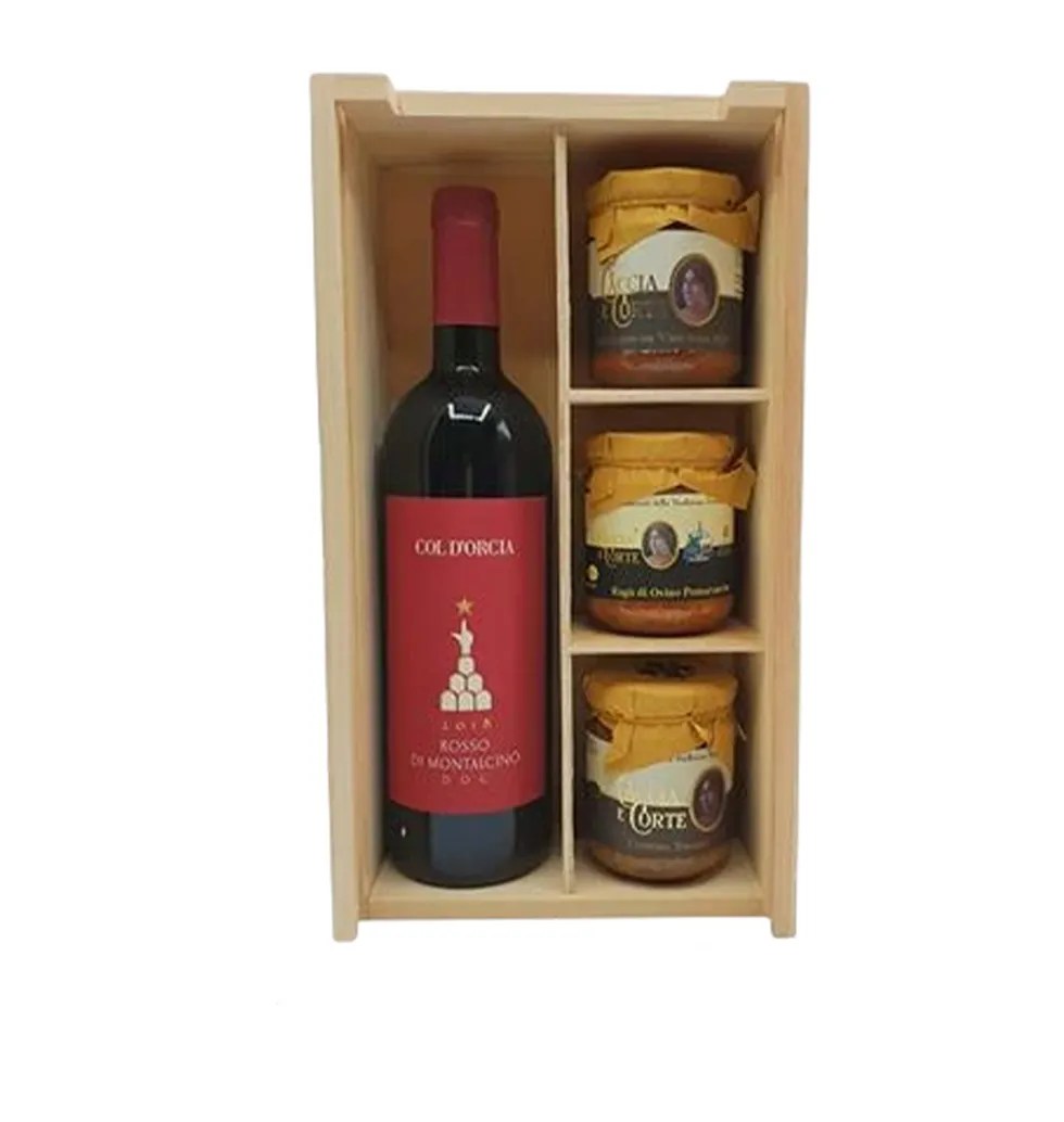 Festive Rosso di Montalcino & Game Ragout Gourmet Box