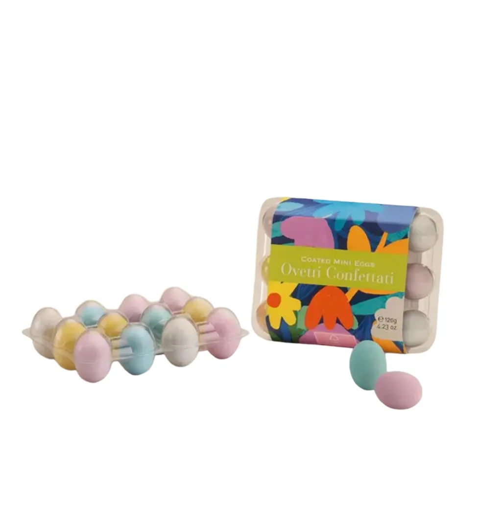 Gourmet Gianduia Egg Collection - Colorful Crunch