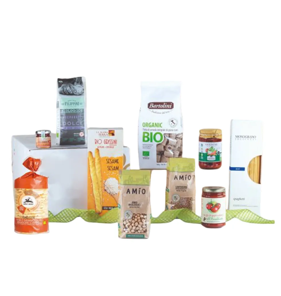 Healthy Living Gift Basket - Organic Treats