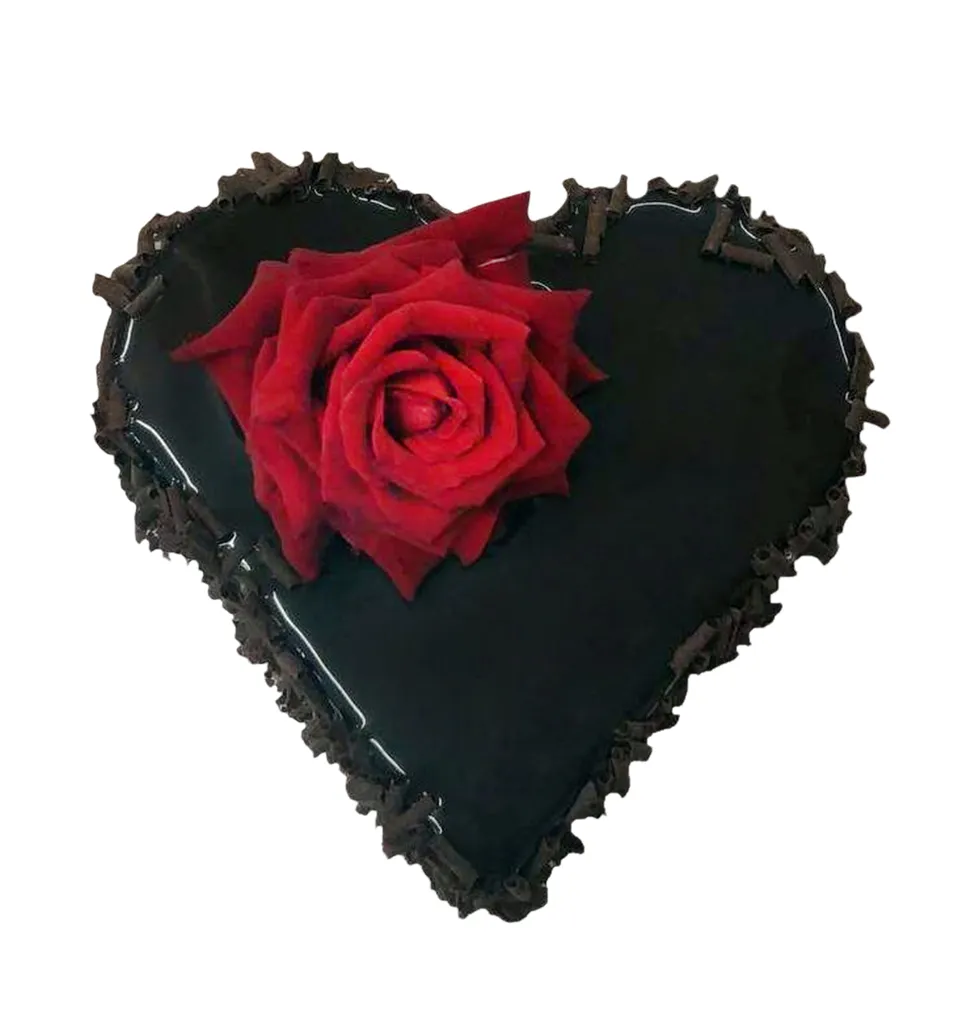 Heartfelt Chocolate Cake