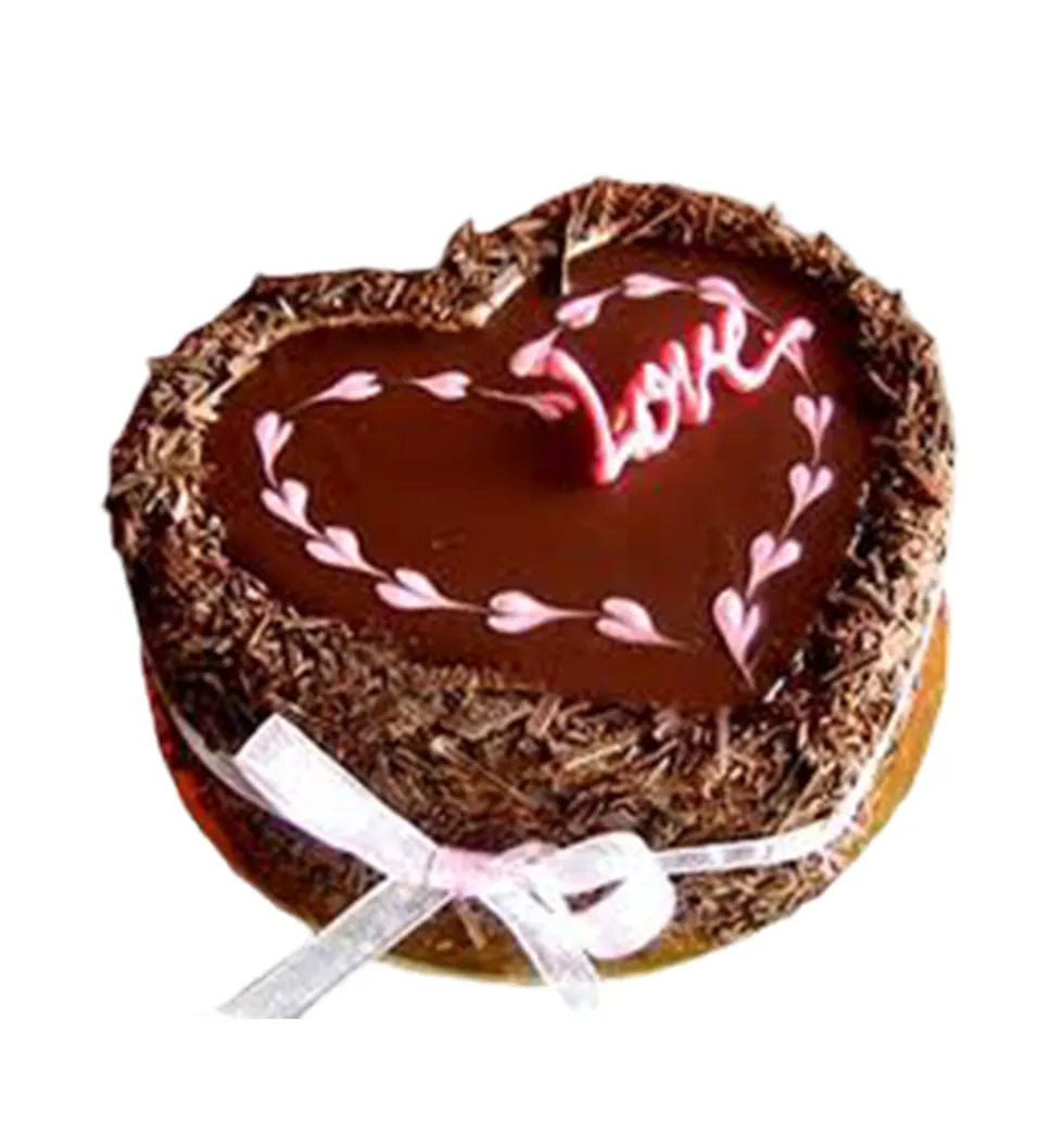 Heartfelt Chocolate Dream cake